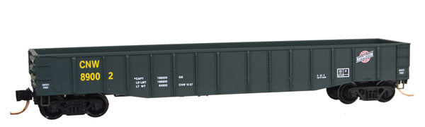 Micro-Trains 10500546 N C&NW 50' 14 Panel Steel Fishbelly Side Gondola #89002 LN/Box