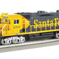 Williams 21225 O Santa Fe EMD GP38 Conventional 3-Rail Diesel Locomotive #2372