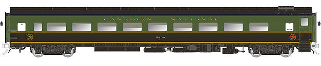 Rapido Trains 100282 HO Canadian National CC&F Lightweight Coach No Skirts #5458