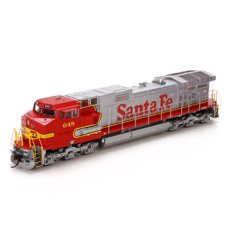 Athearn 77980 HO Santa Fe RTR Dash 9-44CW Locomotive #648