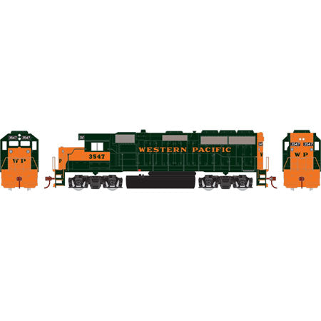 Athearn 89781 HO Western Pacific RTR GP40-2 Locomotive #3547