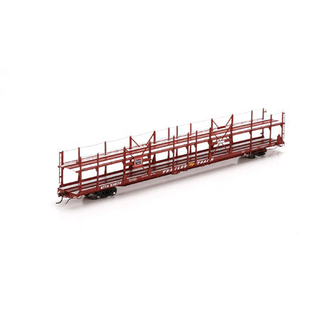 Athearn G29589 HO CB&Q F89-F Bi-Level Auto Rack #930172