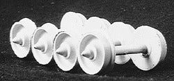 Accurail Inc 101 HO 33" Acetal Plastic Wheelsets (12)