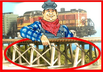 Bar Mills 0304 N Low Boy Trestle Kit