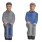 Broadway Limited 1006 HO Engineer & Fireman Figure Style A, B, C, D (Set of 4)