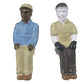 Broadway Limited 1007 HO Engineer & Fireman Figure Style E, F, G, H (Set of 4)