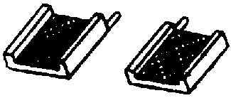 Cal Scale 190-377 HO Steam Brass Cast Loco Boiler Steps (Pack of 2)