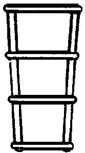 Cal Scale 190-418 HO Ladder For Baldwin Shark