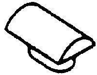 Cal Scale 190-439 HO Scale Diesel Spark Arrestors Brass Castings Half-Round Top