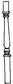 Campbell Scale Models 926 HO White Plastic Turned Porch Posts (Pack of 5)