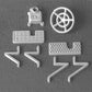 Detail Associates 6403 HO Brakewheel & Gear Ukeco Style (Pack of 2)