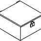 Details West 910 HO Scale Medium Unpainted Metal Ground Box (Pack of 2)