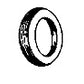 Evergreen Hill 625 HO Tires (Pack of 5)