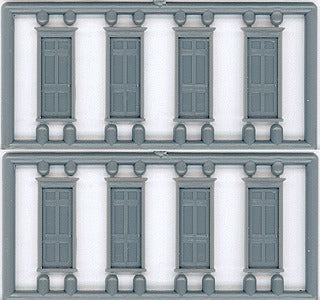 Tichy 2514 N 30" x 96" 6 Panel Framed Doors (Set of 8)