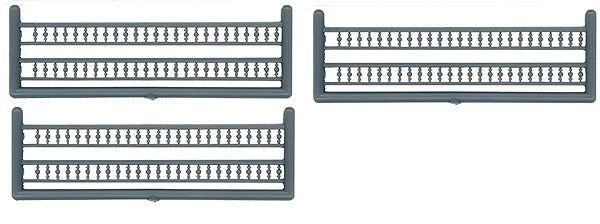 Tichy 8099 HO 16' Long" x 16' Tall Spool Railing (Pack of 6)