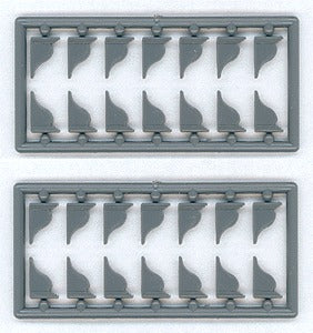 Tichy 8129 HO Double S Corbels with Top Detailing (Pack of 28)