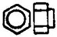 Grandt Line 127 O 1-1/2? Hex Nut & Bolt Without Washer (Pack of 100)