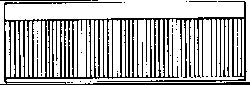 Grandt Line 5015 HO 2" x 5/8" x 1/32" Durango Station Wainscot (Pack of 5)