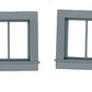 Grandt Line 3764 O 26" x 26" Single Sash - 2 Light Windows (Pack of 4)