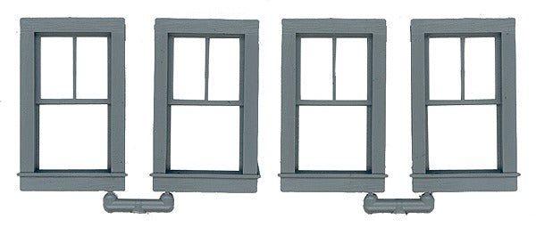 Grandt Line 3765 O 28? x 48? Double-Hung-2/1 Light Windows (Pack of 4)