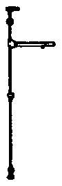 Grandt Line 5166 HO Narrow Gauge Reefer Car Door Latch Bar (Pack of 4)