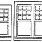 Grandt Line 5199 HO Rio Grande Southern Depot Style Windows Set (Pack of 4)