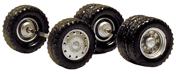Herpa 5337 HO Budd Truck Wheels (Set of 12)