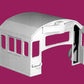 Hi-Tech Details 331-5010 GE Single-Pane Front Window Cab U-25 Series