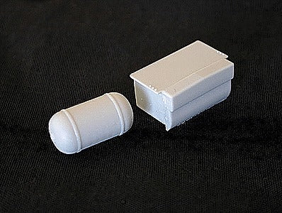 Hi-Tech Details 6026 Battery Box (2) Air Tank (1) & Photo Etched Grills
