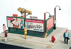 JL Innovative Design 277 HO Scale Sidewalk Lattice Billboard Kit (Pack of 4)