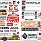 JL Innovative Design 383 HO Elevator, Feed and Seed Signs 1950-Present (44)