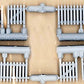 JL Innovative Design 361-705 HO Scale Picket Fence Clean White