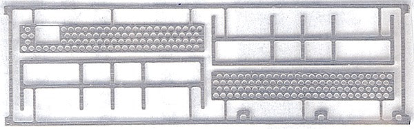 Plano Model Products 127 Coupler Platform - Partial Car Width Morton Round