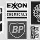 Plastruct 96052 HO Oil Company Decal Set (Pack of 2)