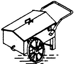 Scale Structures 2323 HO Scale Unpainted Metal Ice Wagon Kit