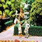 Scenic Express EX0510 Green Boxwood Hedges (Set of 2)