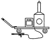 Stewart 2212 O Steam Cleaner Kit 6' Scale Height 8' Length