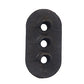 Tomar 6043 HO Three-Light Vertical Brass Signal Head