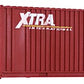 Walthers 933-1768 HO Scale Plastic 20'' Ribbed Container - Xtra International