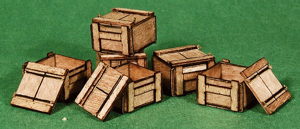 GCLaser 91014 Wood Crates - Kit #4 pkg (6)