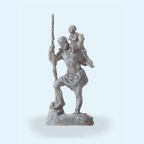 Preiser 29102 HO Statue - Saint Christopher Figure