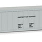 Micro-Trains 46100010 N Gray U.S. Army 40'''' Intermodal Cargo Container