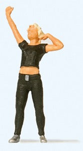 Preiser 28178 HO Woman Stretching Figure