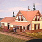 American Model Builders 803 Laser Art Dolores Depot HO Scale Kit