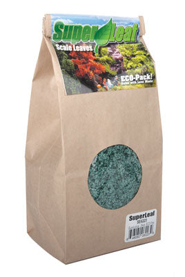 Scenic Express 653-6223 Eucalyptus SuperLeaf Flake - 24 oz. Eco-Pak