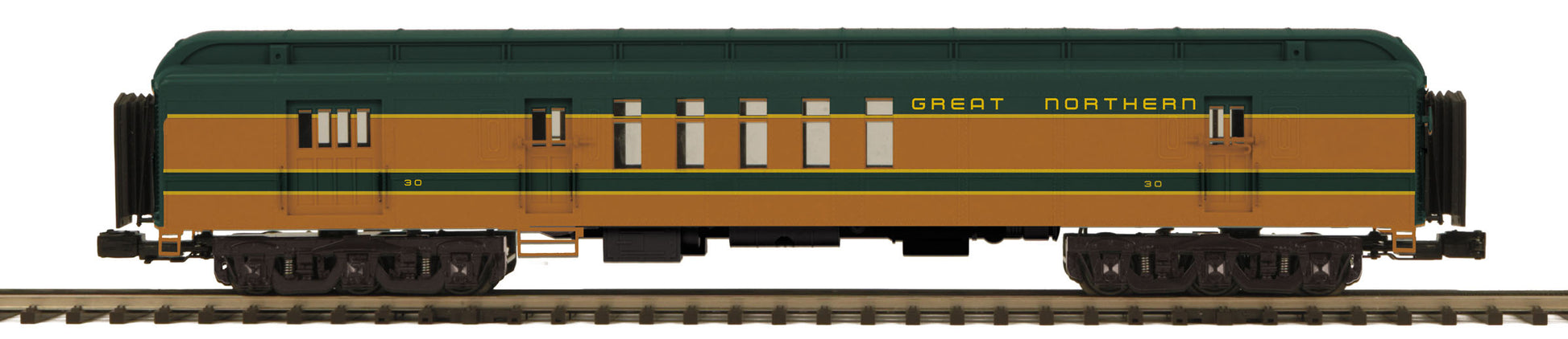 MTH 20-42011 O Great Northern 70' Madison RPO Car