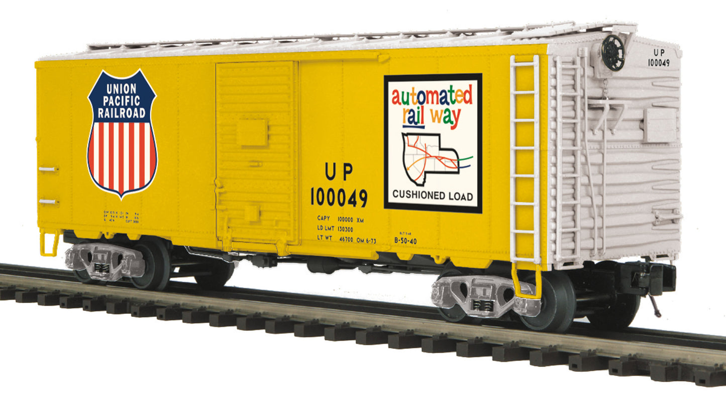 MTH 20-93628 O Union Pacific 40' AAR Boxcar #100049 NIB