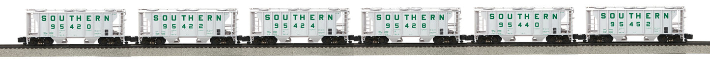 MTH 35-70004 S Scale Southern PS2 Covered Hopper Car Set
