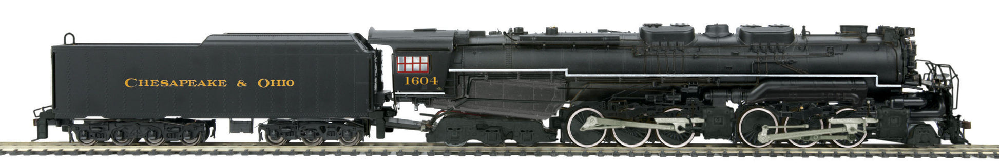 MTH 80-3250-1 HO Chesapeake & Ohio 2-6-6-6 Allegheny w/PS3 #1604 DCC