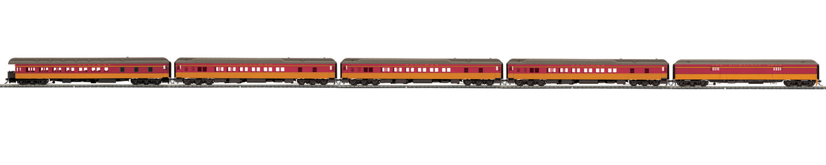 MTH 80-40010 HO MILW RD Passenger 5 Car Set